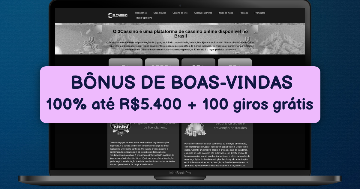 3 Cassino Plataforma Brasil - Apostas Online